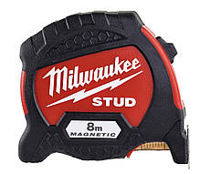 Рулетка магнітна Milwaukee STUD, 8 м, фото 5