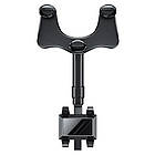 Тримач для телефону в машину на дзеркало заднього виду / Автомобільний утримувач смартфона з поворотом на 360, фото 4