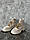 Жіночі зимові черевички шкіряні кремові MAGZA Туреччина 38р., фото 4