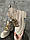 Жіночі зимові черевички шкіряні кремові MAGZA Туреччина 38р., фото 5