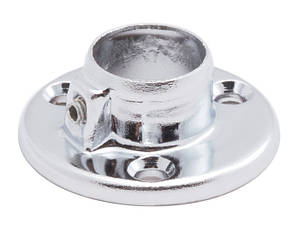 Кріплення труби d=25 (сталь) R-11/M GIFF фланець хром