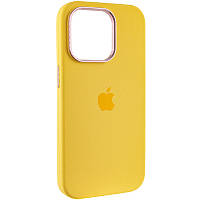 Уценка Чехол Silicone Case Metal Buttons (AA) для Apple iPhone 14 Pro Max (6.7") SND