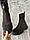 Жіночі зимові шкіряні черевики із замші чорні MAGZA Туреччина 37р., фото 2
