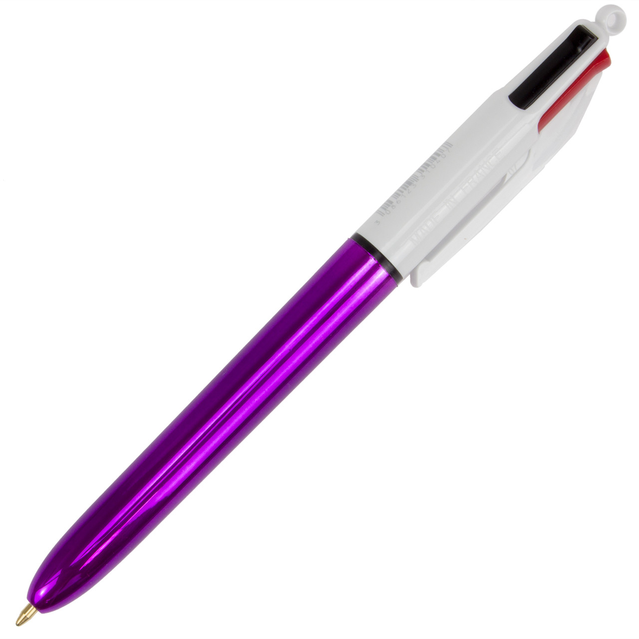 Ручка авт. кульк. "Bic" №bc951351/982876 Шайн 4в1 фіолетова