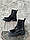 Жіночі шкіряні черевики чорні лаковані демісезонні MAGZA Туреччина 37р., фото 3