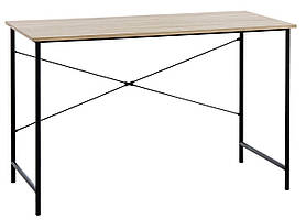 Стіл офісний письмовий на металевих ніжках 120 см greenpharm