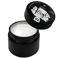Акрил-гель Saga Professional Acryl Gel №02, 13 мл