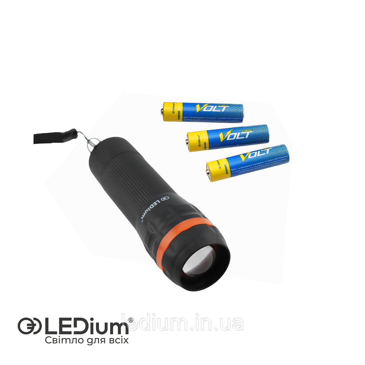 Ліхтарик світлодіодний 1Ват Home HF-101 LEDium