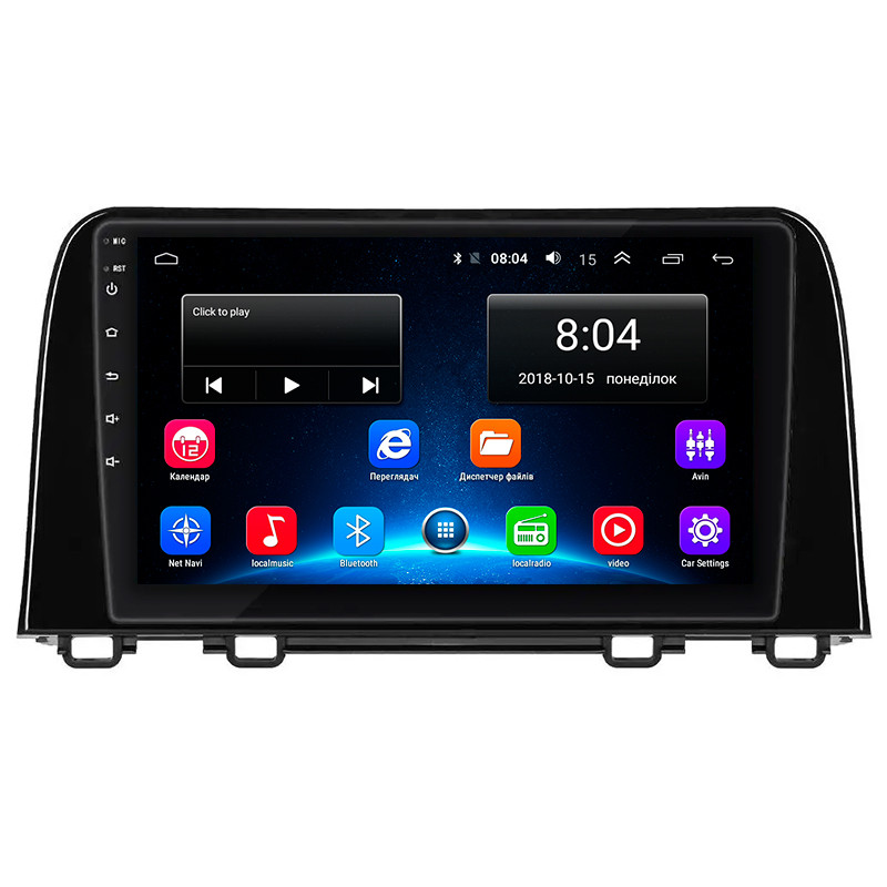 Штатна магнітола Lesko для Honda CR-V V Рестайлінг 2019-н.в. екран 9" 2/32Gb Wi-Fi GPS Base Хонда