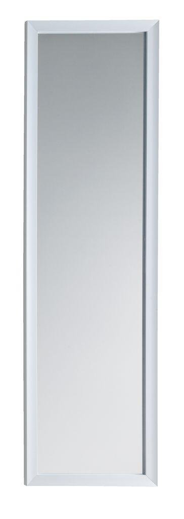 Дзеркало біле вузьке нависне 127см greenpharm, фото 1