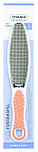Педикюрна двостороння тертка для ніг з погумованою ручкою TITANIA 3015 ST Рожевий, фото 4