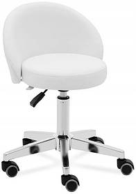 Косметичне крісло Physa Orbe White біле