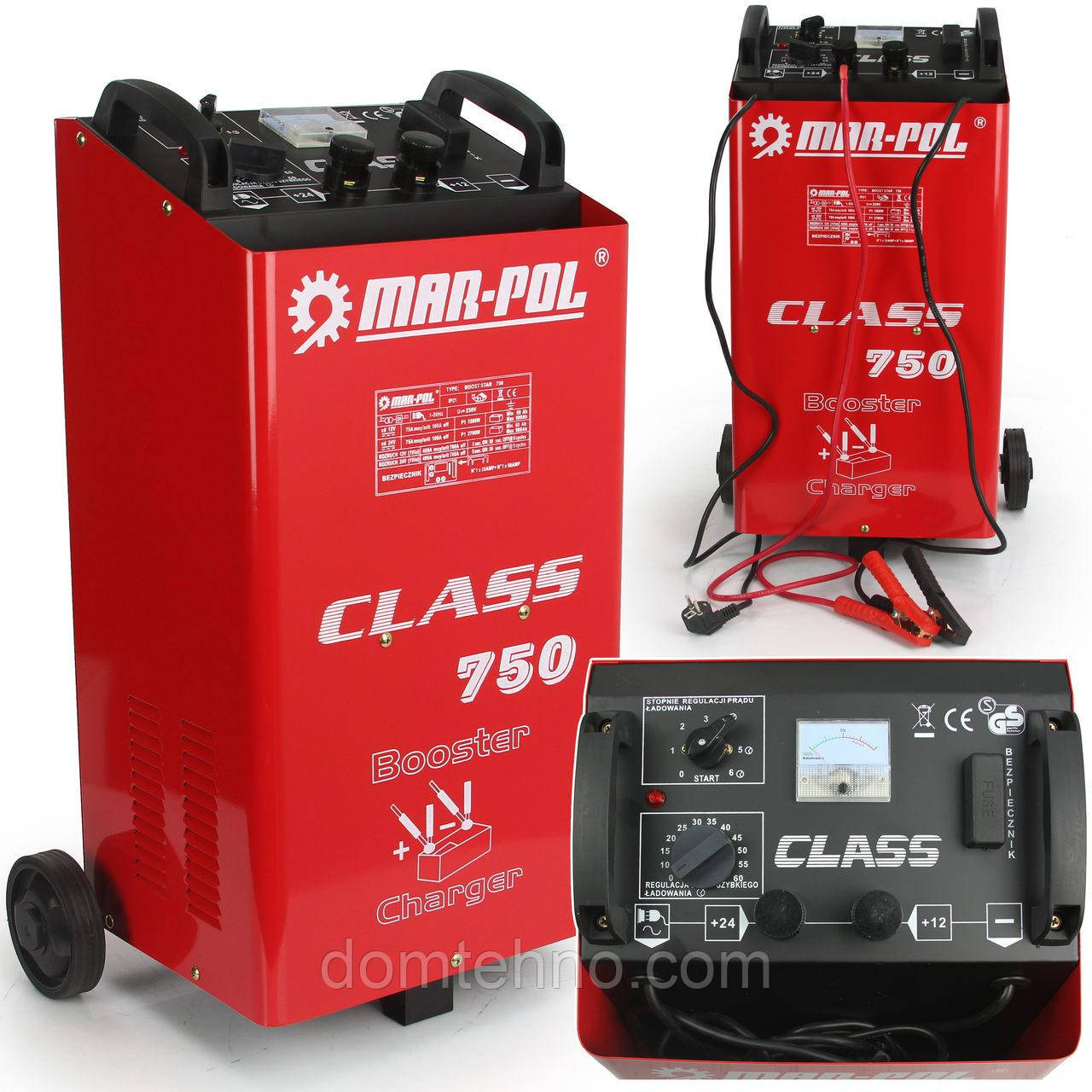 Зарядний пристрій випрямляч Mar-Pol M82514 з пуском