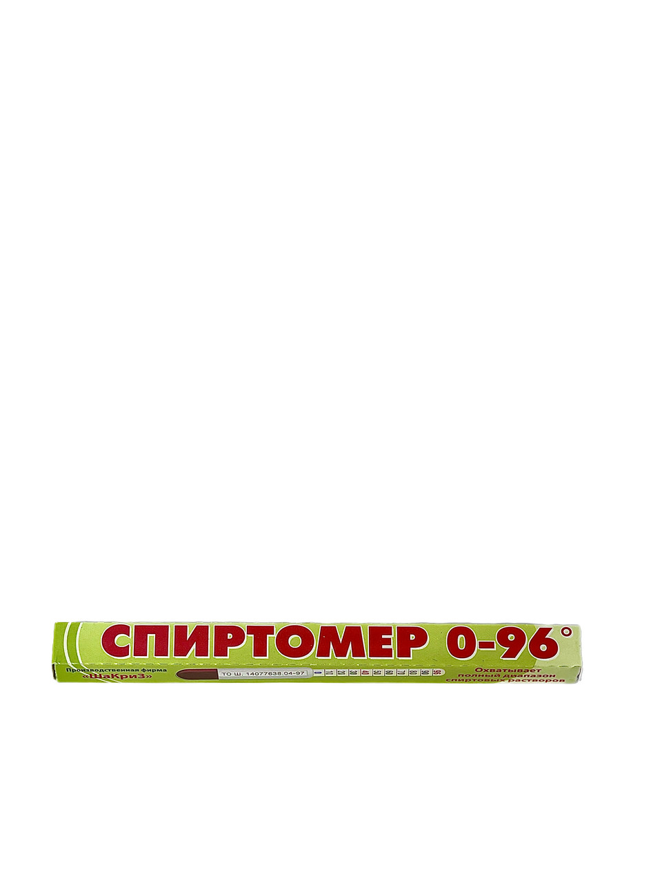Спіртометр побутовий 0-96