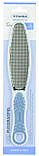 Педикюрна двостороння тертка для ніг з погумованою ручкою TITANIA 3015 ST Сірий, фото 4