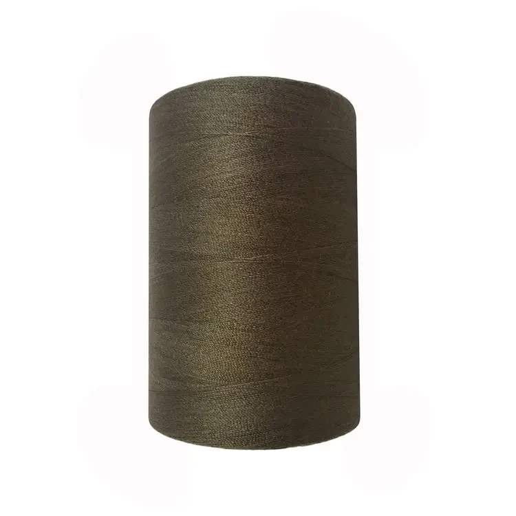 Швейна нитка 100% PE 40/2 колір S-223 хакі темний (боб 4000ярдов)