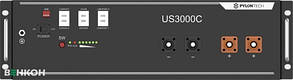Акумуляторна батарея Pylontech US3000C 48 V 74 Ah 6000 циклів, 3,5 кВт/год літій залізо фосфатна батарея, фото 1