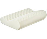 Подушка ортопедична з ефектом пам'яті з пінополіуретану 47 × 36 × 12/9 см OPO-104 Ortomed (Україна), фото 4