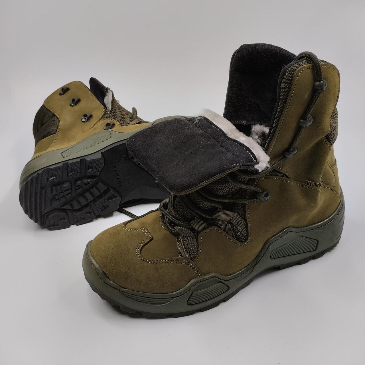 Зимові берці hamars натуральне хутро, фото 1