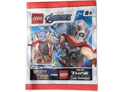 LEGO 242318 Мініфігурка колекційна Super Heroes Marvel Avangers Mighty Thor месники, фото 1