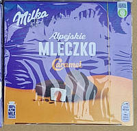 Пташине молоко Milka Alpejskie Mleczko Caramel карамель 350 г.