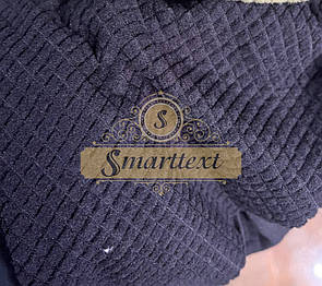 Фліс вафелька (термоклітина) чорний