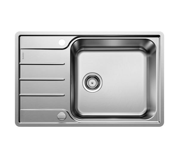 Кухонна мийка Blanco LEMIS XL 6 S-IF Compact 525110 сталь - вбудовується в стільницю, крило для сушіння