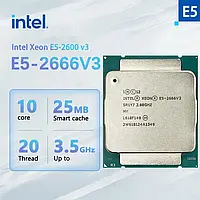 Процессор Intel Xeon E5-2666v3 2.9-3.5 GHz 10 ядер 25M кеш LGA2011-3