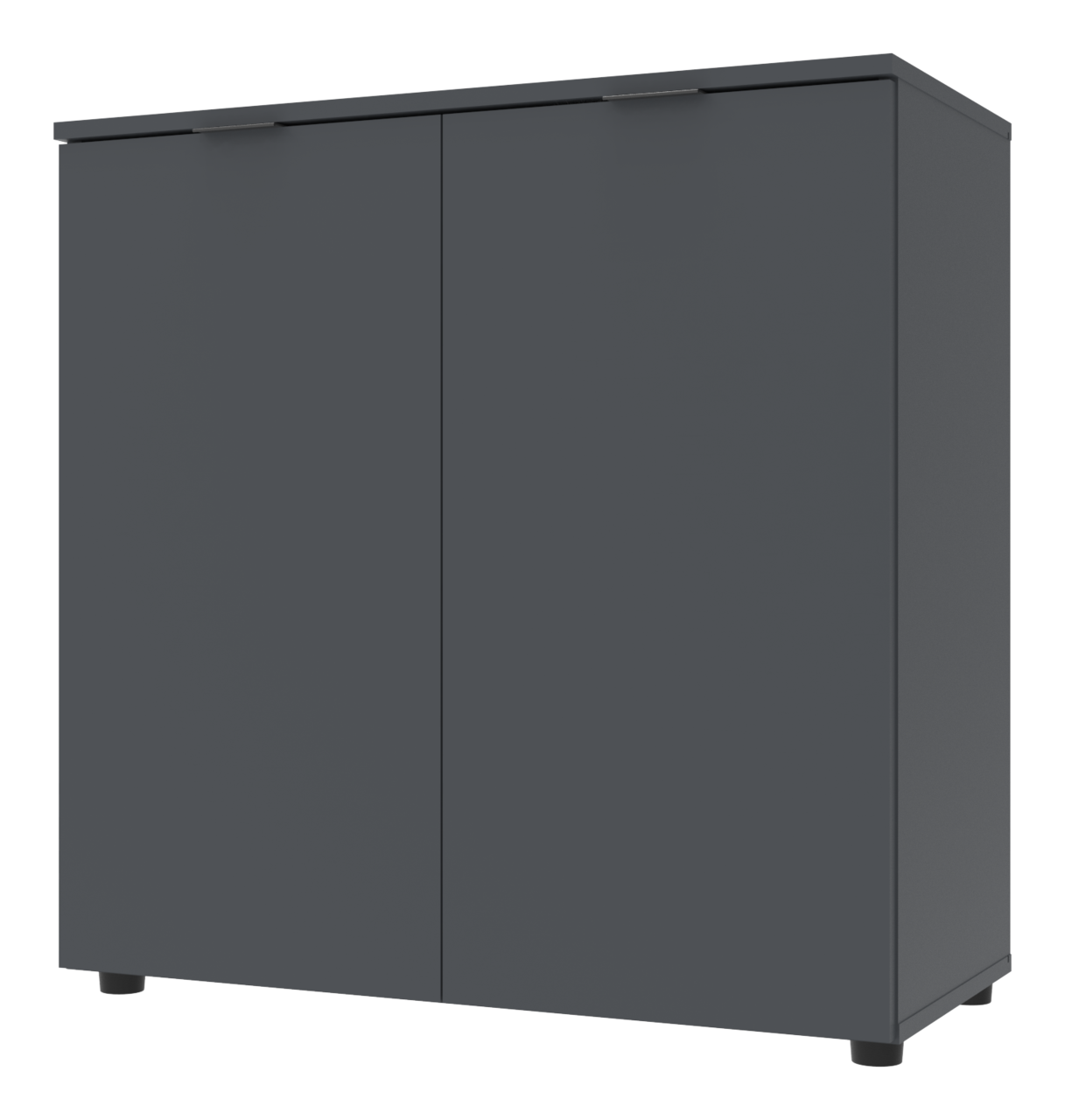 Комод Рон-3, колір графіт 80х38х81 (2 фасада). Комод у спальню, вітальню, фото 1