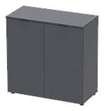 Комод Рон-3, колір графіт 80х38х81 (2 фасада). Комод у спальню, вітальню, фото 2