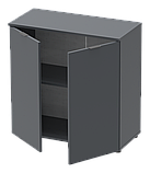 Комод Рон-3, колір графіт 80х38х81 (2 фасада). Комод у спальню, вітальню, фото 4