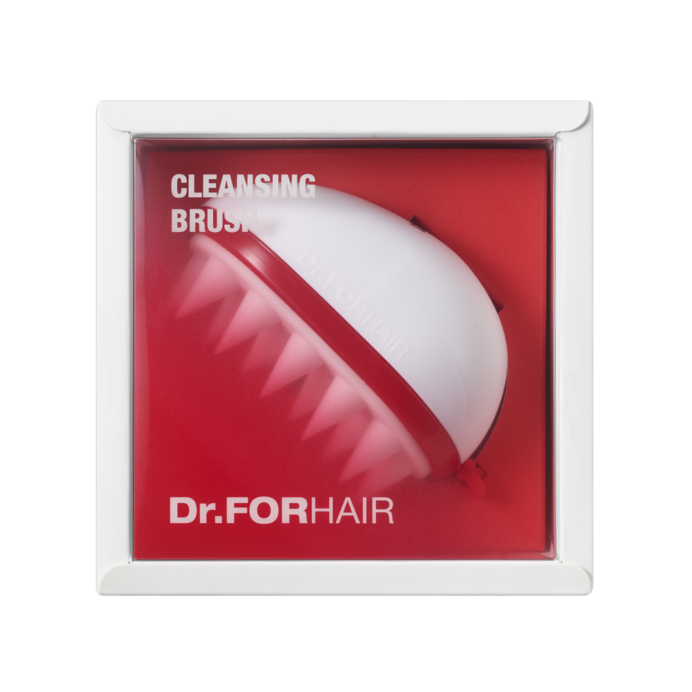 Силіконова масажна щітка для миття голови Dr.FORHAIR Cleansing Scalp Brush, фото 1