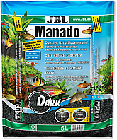 Грунт JBL Manado Dark, 5 л. Питательный черный грунт для пресноводных аквариумов.