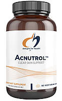 Designs for Health Acnutrol / комплексная поддержка здоровья кожи 180 капсул.