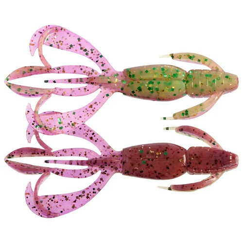 Силікон Keitech Crazy Flapper 4.4" EA#18 Mystic lime chart, фото 1