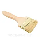 Малярська кисть дерев'яна Rubin 90 мм