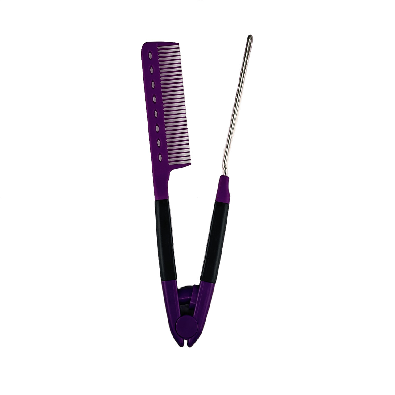 Гребінець-затискач для волосся Hots Professional Keratin Hair Straightener Violet (HP00820-VIO)
