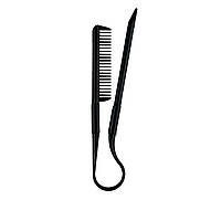 Гребінець-затискач для волосся Hots Professional Keratin Hair Straightener Black, цільний (HP7004-BLK)
