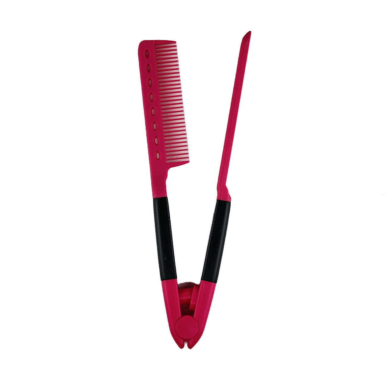 Гребінець-затискач для волосся Hots Professional Keratin Hair Straightener Pink (HP00920-PN), фото 1