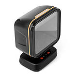 Опт, роздріб AsianWell AW-S4 1D, 2D сканер штрих-, QR-кодів, настільний дротовий чорний USB (AW-S4), фото 3