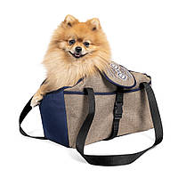Сумка-переноска для собак Pet Fashion Linen 38*32*22 см