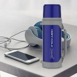 Питний термос 1,2 л Maestro MR-1631-120-GREEN туристичний, Термос для води неіржавка сталь