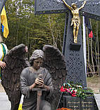 Статуя Ангел з полімеру (литого каменю) 135 см, фото 8