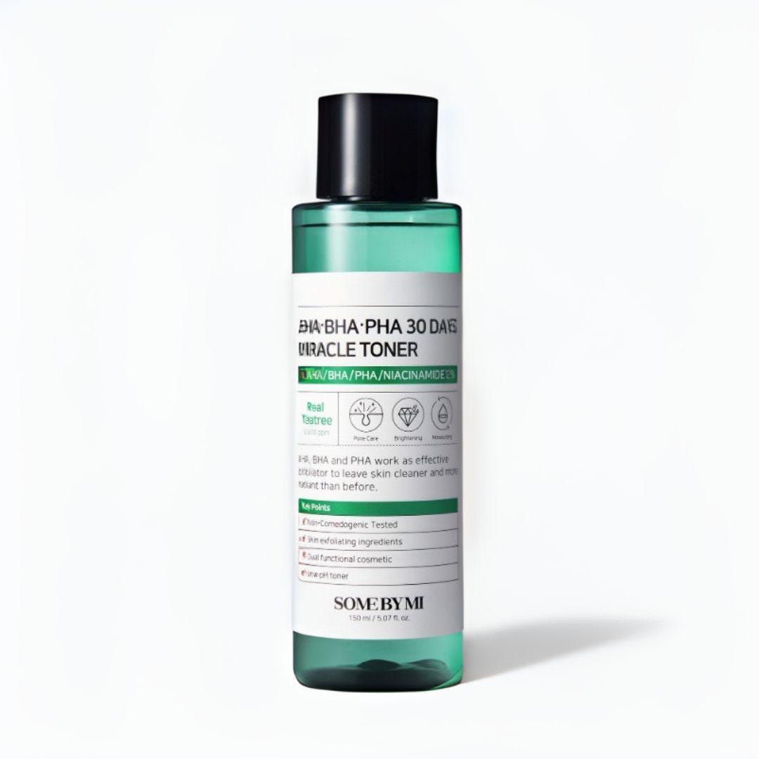 Кислотний тонер для проблемної шкіри SOME BY MI AHA.BHA.PHA 30 Days Miracle Toner (М'яте пакування!)