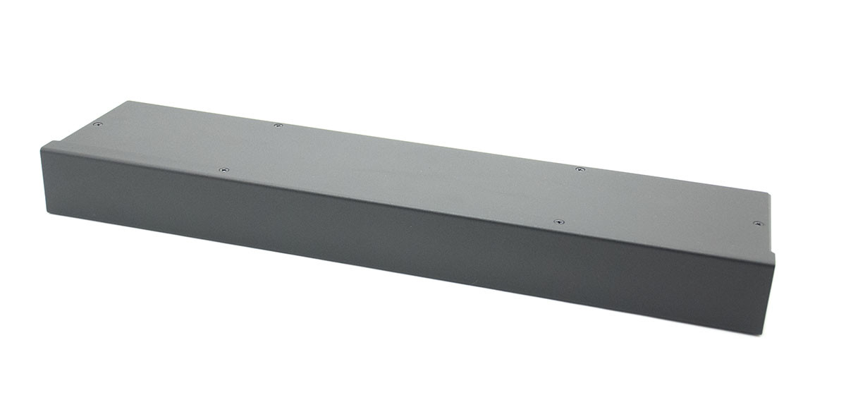 Корпус металевий MiBox Rack 1U, модель MB-1100SP (Ш483(432) Г102 В44) чорний - фото 3 - id-p626157778