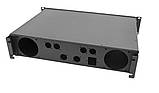 Корпус MiBox для підсилювача потужності звуку, модель MB-2300v2 (Ш483(432) Г325(300) В88) чорний, фото 4