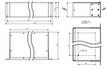 Корпус металевий MiBox Rack 2U, модель MB-2160SP (Ш483(432) Г162 В88) чорний, фото 5