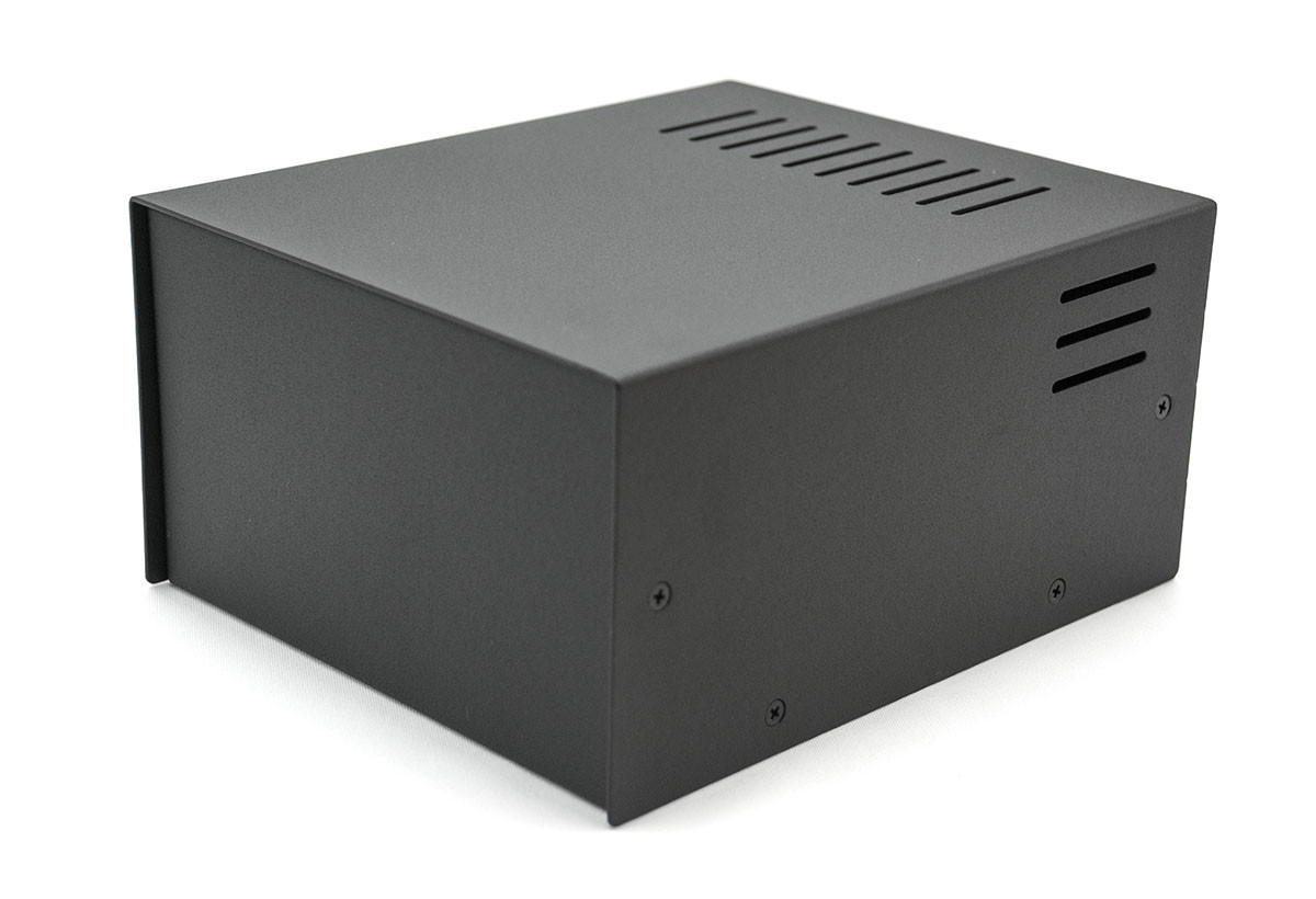 Корпус металевий MiBox MB-2 (Ш150 Г180 В90) чорний, фото 1