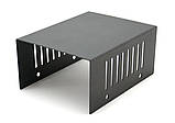 Корпус металевий MiBox MB-1 (Ш100 Г125 В60) чорний, фото 3
