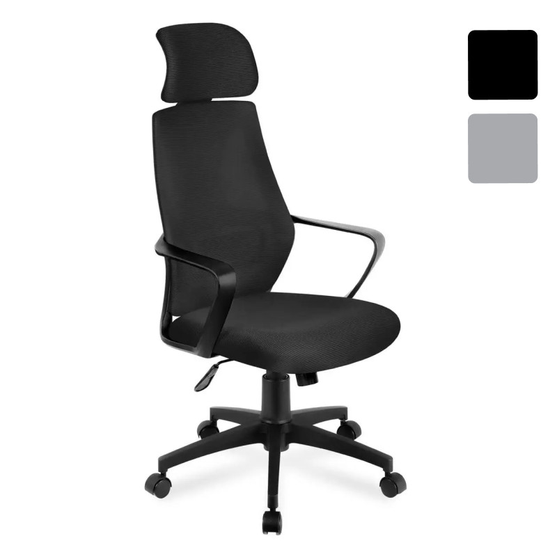 Крісло офісне Markadler Manager 2.8 Black комп'ютерне тканина для офісу будинку W_2037, фото 1